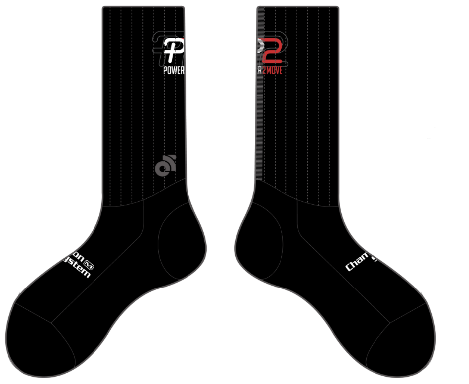 Aero Race Socks Black