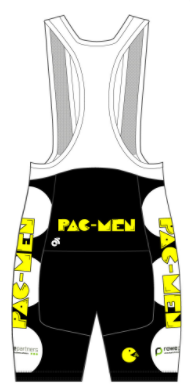 Pac- men Tech Bib Short