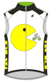 Pac- men Tech Wind Vest White