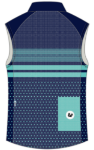 TECH Wind Vest Blue Stripes