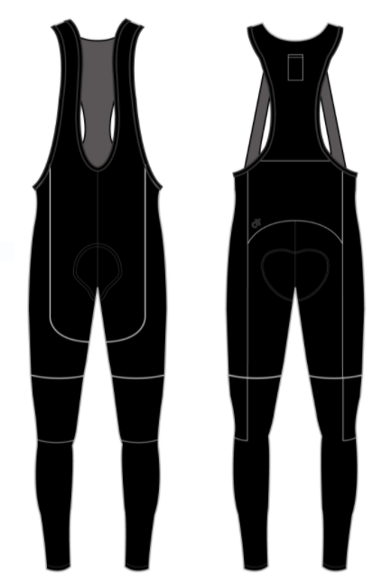 Apex Winter Bib Tights Black