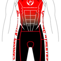 APEX Tri Suit Black/Red (comes with Pockets)