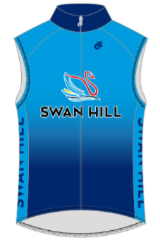 Performance Wind Vest Blue