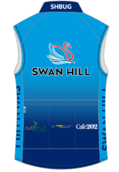 Performance Wind Vest Blue