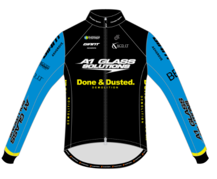 Performance Winter Jacket Black/Blue