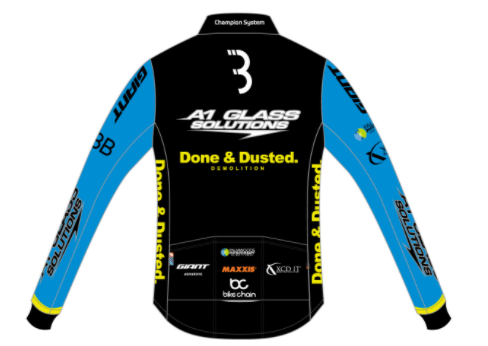Performance Winter Jacket Black/Blue