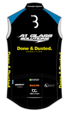 Performance Winter Vest Black/Blue