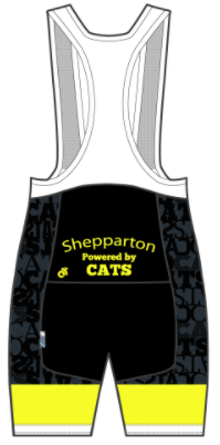 Tech Bib Short Black/Yellow